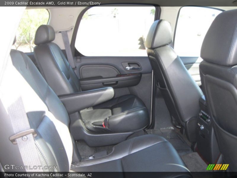 Gold Mist / Ebony/Ebony 2009 Cadillac Escalade AWD