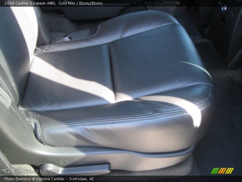 Gold Mist / Ebony/Ebony 2009 Cadillac Escalade AWD