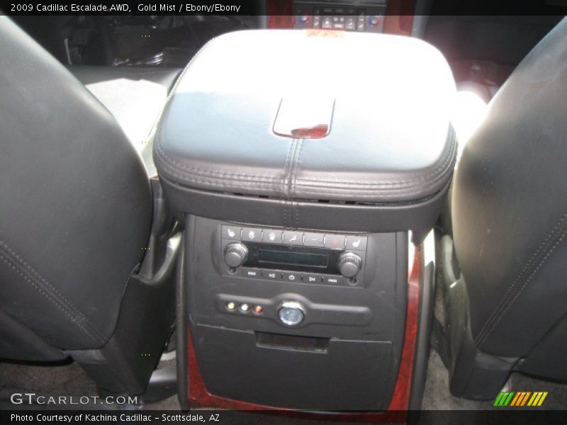 Gold Mist / Ebony/Ebony 2009 Cadillac Escalade AWD