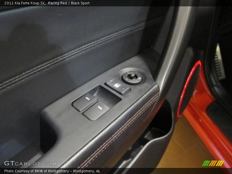 Racing Red / Black Sport 2011 Kia Forte Koup SX