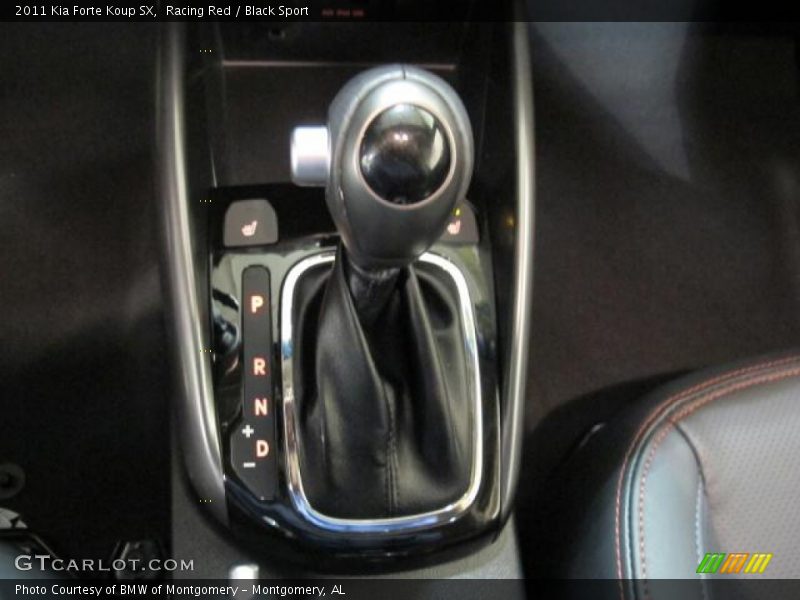 Racing Red / Black Sport 2011 Kia Forte Koup SX