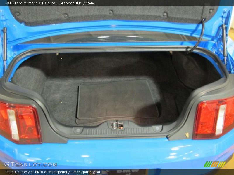 Grabber Blue / Stone 2010 Ford Mustang GT Coupe