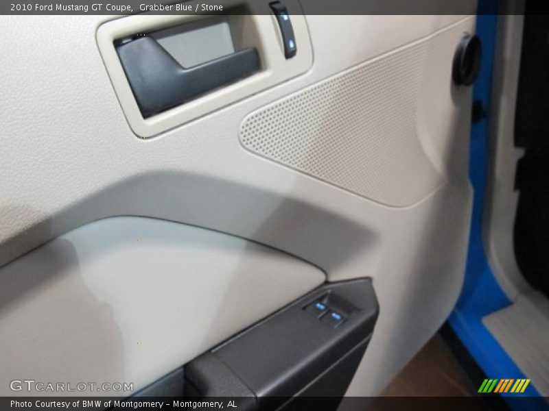 Grabber Blue / Stone 2010 Ford Mustang GT Coupe