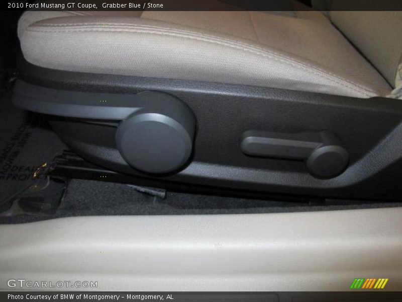 Grabber Blue / Stone 2010 Ford Mustang GT Coupe