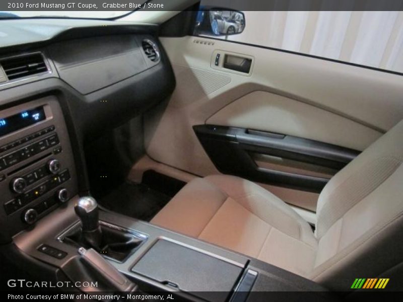 Grabber Blue / Stone 2010 Ford Mustang GT Coupe