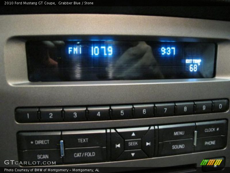 Grabber Blue / Stone 2010 Ford Mustang GT Coupe