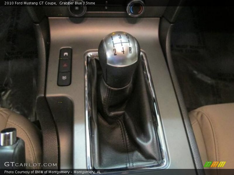Grabber Blue / Stone 2010 Ford Mustang GT Coupe