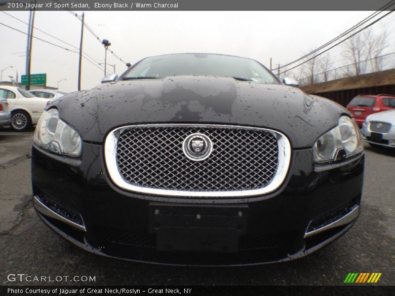 Ebony Black / Warm Charcoal 2010 Jaguar XF Sport Sedan