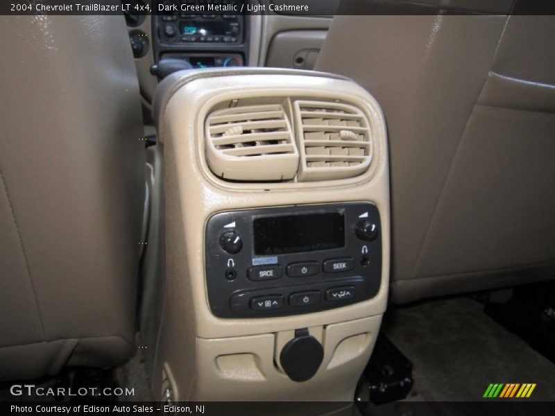 Dark Green Metallic / Light Cashmere 2004 Chevrolet TrailBlazer LT 4x4
