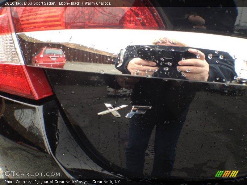 Ebony Black / Warm Charcoal 2010 Jaguar XF Sport Sedan