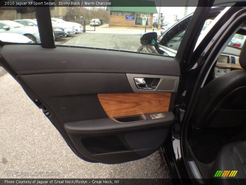 Ebony Black / Warm Charcoal 2010 Jaguar XF Sport Sedan