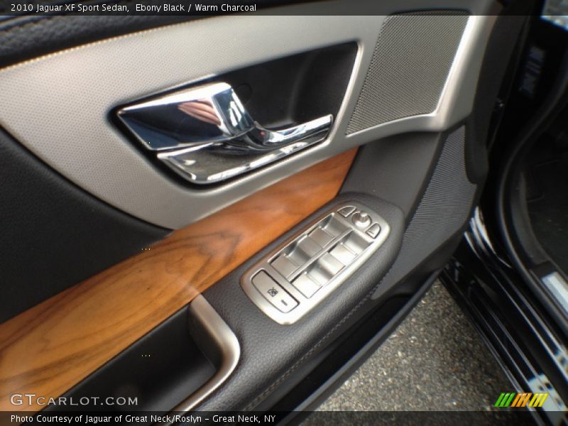 Ebony Black / Warm Charcoal 2010 Jaguar XF Sport Sedan