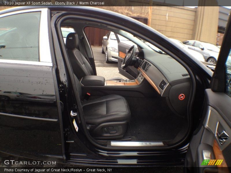 Ebony Black / Warm Charcoal 2010 Jaguar XF Sport Sedan