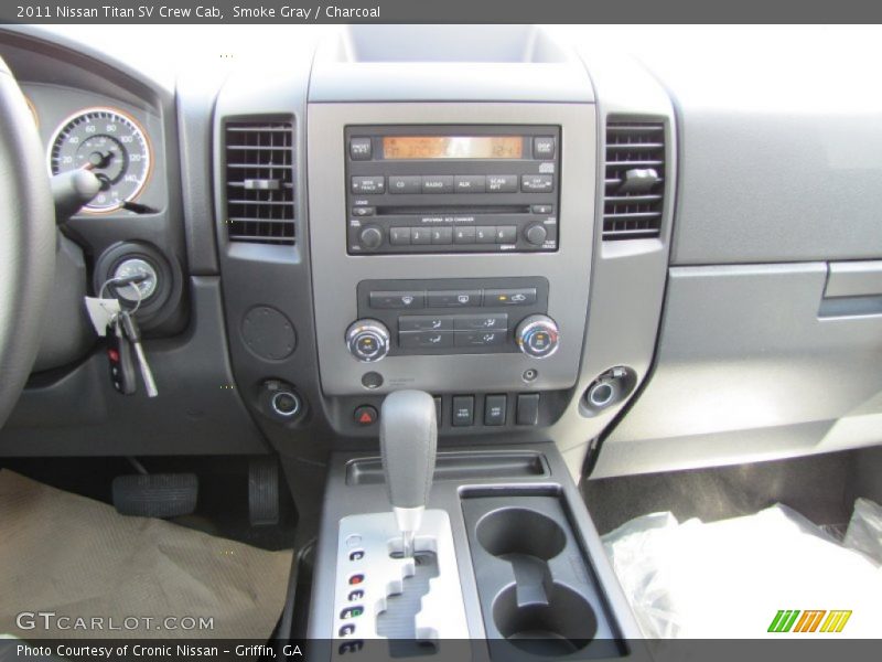 Smoke Gray / Charcoal 2011 Nissan Titan SV Crew Cab