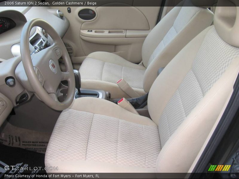 Golden Cashmere / Beige 2006 Saturn ION 2 Sedan