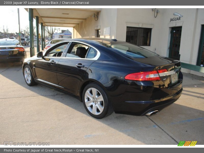 Ebony Black / Charcoal/Charcoal 2009 Jaguar XF Luxury