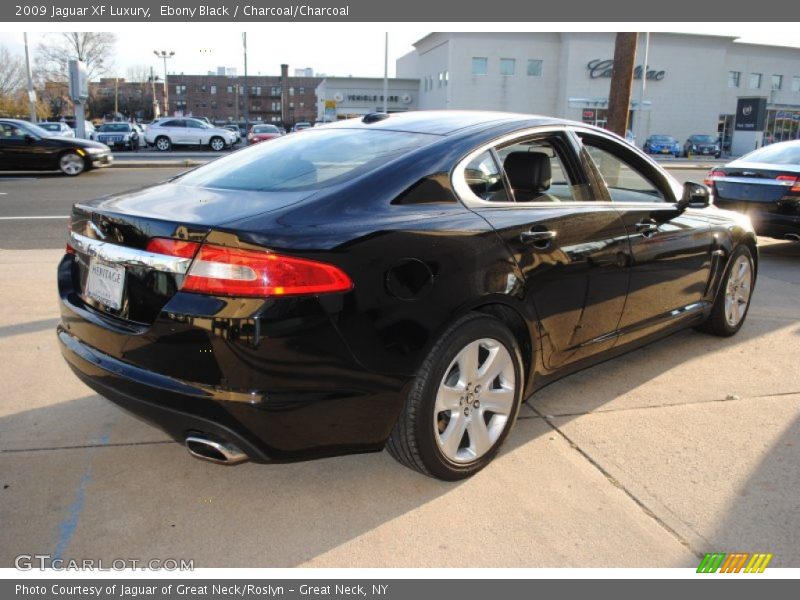 Ebony Black / Charcoal/Charcoal 2009 Jaguar XF Luxury