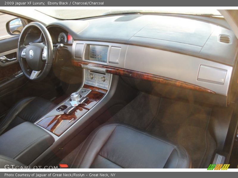 Ebony Black / Charcoal/Charcoal 2009 Jaguar XF Luxury