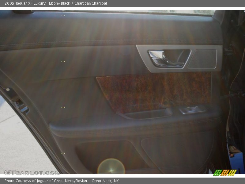 Ebony Black / Charcoal/Charcoal 2009 Jaguar XF Luxury