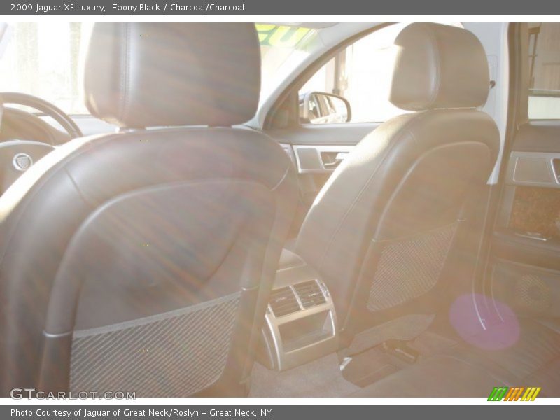 Ebony Black / Charcoal/Charcoal 2009 Jaguar XF Luxury