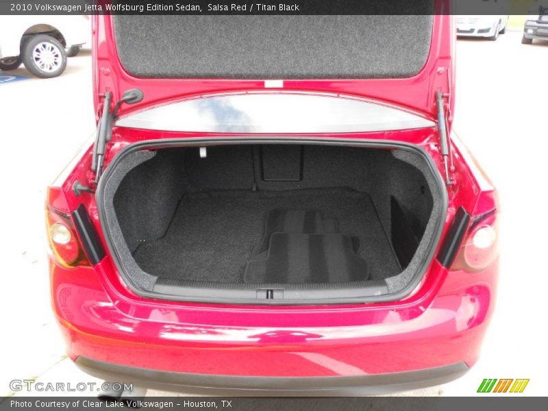 Salsa Red / Titan Black 2010 Volkswagen Jetta Wolfsburg Edition Sedan