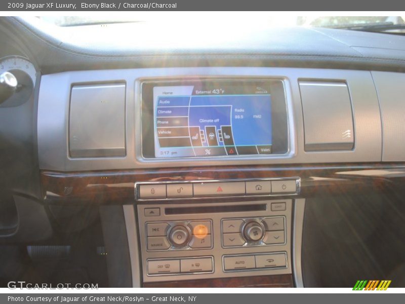 Ebony Black / Charcoal/Charcoal 2009 Jaguar XF Luxury