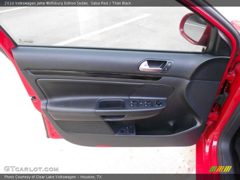 Salsa Red / Titan Black 2010 Volkswagen Jetta Wolfsburg Edition Sedan