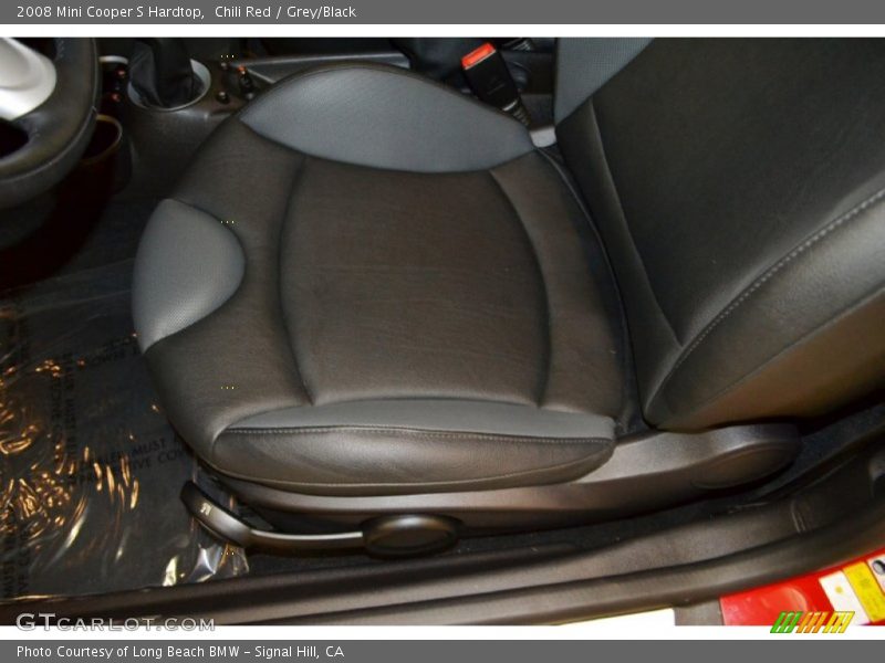 Chili Red / Grey/Black 2008 Mini Cooper S Hardtop