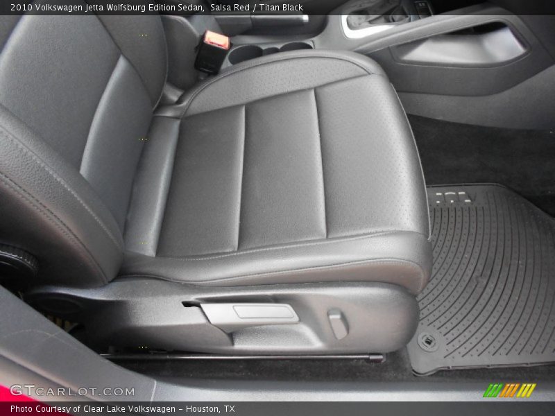 Salsa Red / Titan Black 2010 Volkswagen Jetta Wolfsburg Edition Sedan