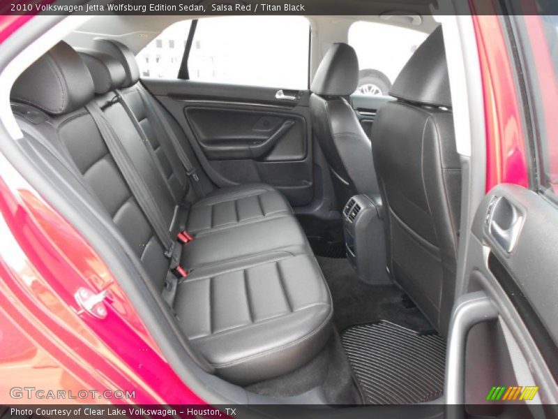 Salsa Red / Titan Black 2010 Volkswagen Jetta Wolfsburg Edition Sedan