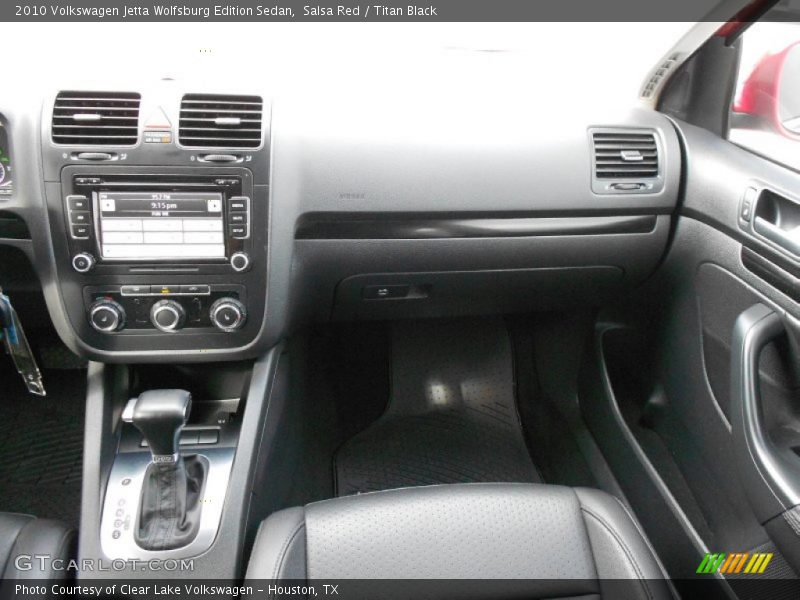 Salsa Red / Titan Black 2010 Volkswagen Jetta Wolfsburg Edition Sedan