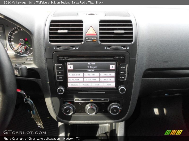 Salsa Red / Titan Black 2010 Volkswagen Jetta Wolfsburg Edition Sedan