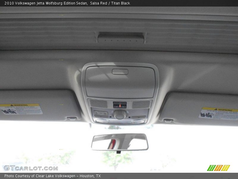 Salsa Red / Titan Black 2010 Volkswagen Jetta Wolfsburg Edition Sedan