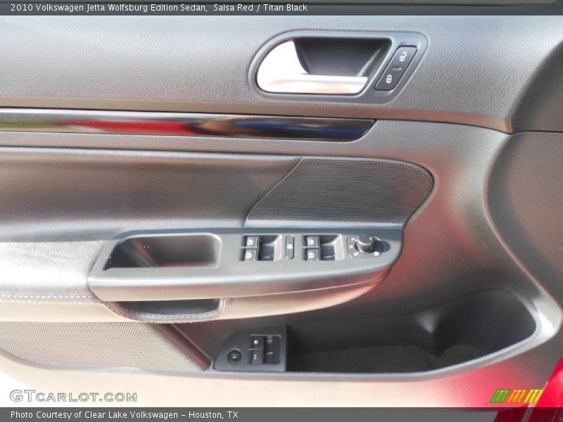 Salsa Red / Titan Black 2010 Volkswagen Jetta Wolfsburg Edition Sedan