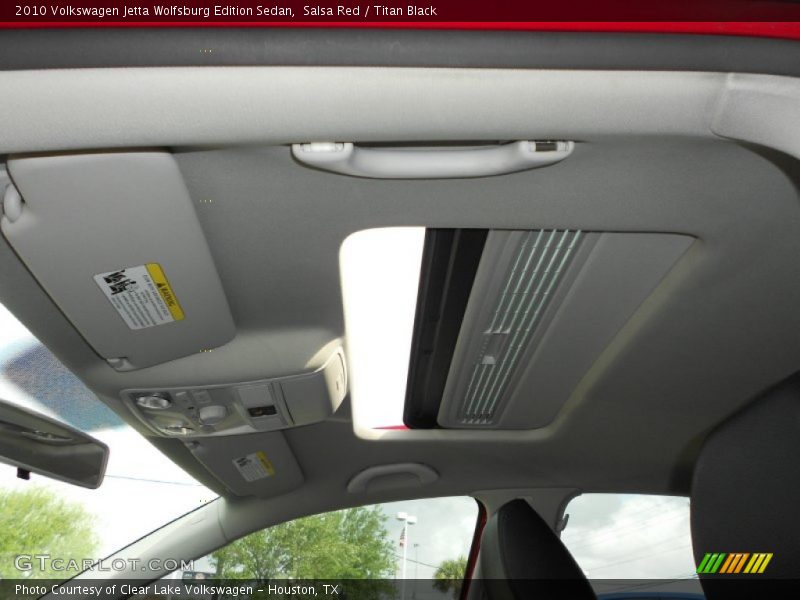 Salsa Red / Titan Black 2010 Volkswagen Jetta Wolfsburg Edition Sedan