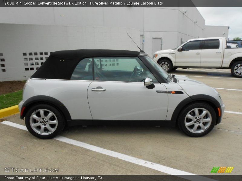  2008 Cooper Convertible Sidewalk Edition Pure Silver Metallic