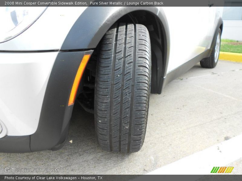 Pure Silver Metallic / Lounge Carbon Black 2008 Mini Cooper Convertible Sidewalk Edition
