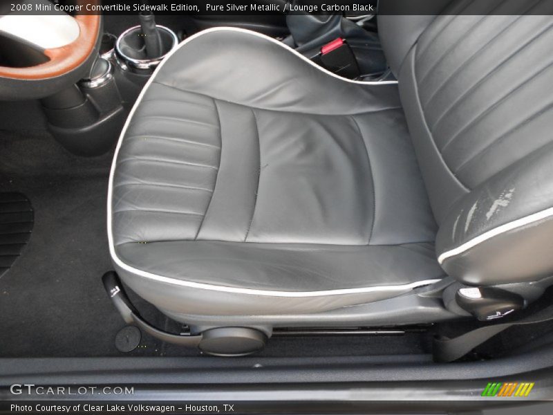 Pure Silver Metallic / Lounge Carbon Black 2008 Mini Cooper Convertible Sidewalk Edition