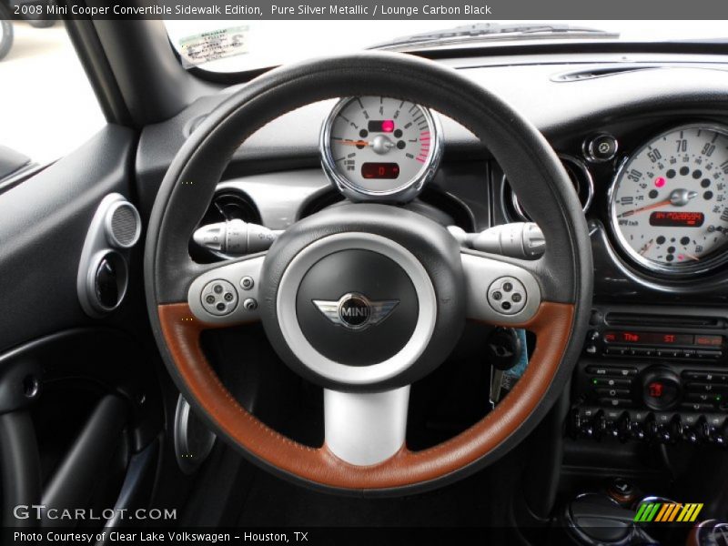  2008 Cooper Convertible Sidewalk Edition Steering Wheel