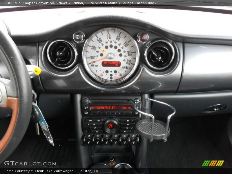 Pure Silver Metallic / Lounge Carbon Black 2008 Mini Cooper Convertible Sidewalk Edition