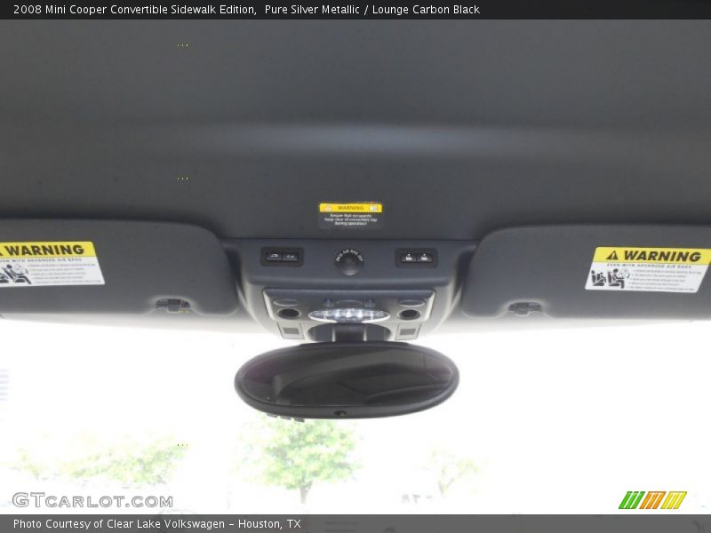 Pure Silver Metallic / Lounge Carbon Black 2008 Mini Cooper Convertible Sidewalk Edition
