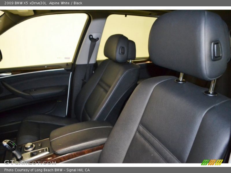 Alpine White / Black 2009 BMW X5 xDrive30i