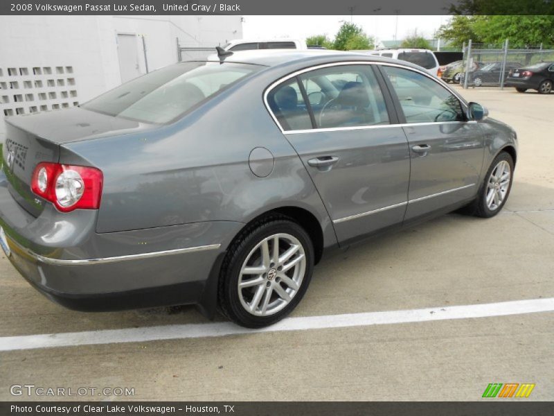 United Gray / Black 2008 Volkswagen Passat Lux Sedan
