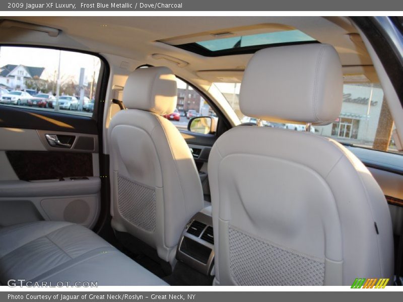 Frost Blue Metallic / Dove/Charcoal 2009 Jaguar XF Luxury