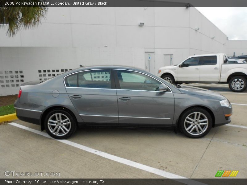 United Gray / Black 2008 Volkswagen Passat Lux Sedan