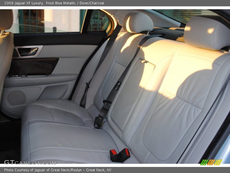 Frost Blue Metallic / Dove/Charcoal 2009 Jaguar XF Luxury