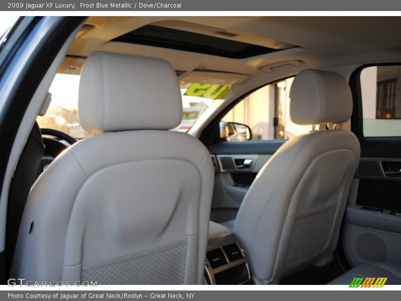 Frost Blue Metallic / Dove/Charcoal 2009 Jaguar XF Luxury