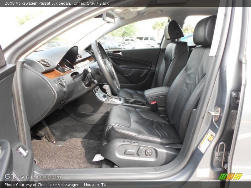 United Gray / Black 2008 Volkswagen Passat Lux Sedan