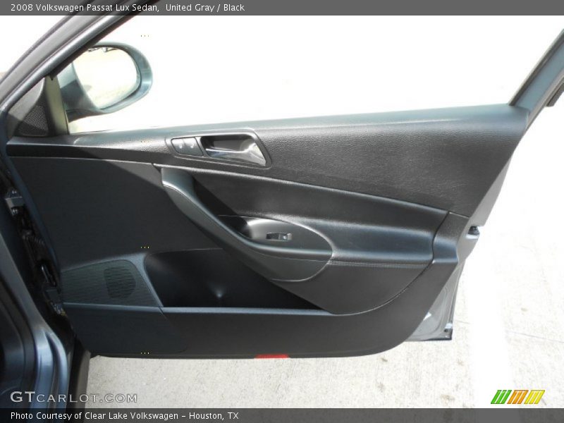 United Gray / Black 2008 Volkswagen Passat Lux Sedan