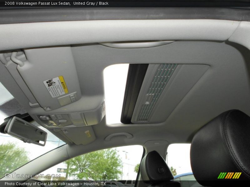 United Gray / Black 2008 Volkswagen Passat Lux Sedan
